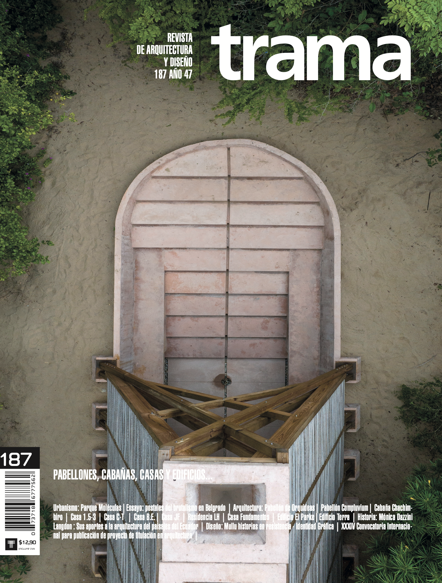 Trama 187: Pabellones, cabañas, casas y edificios + dossier 